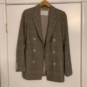 Babaton Samuel Checkered Blazer